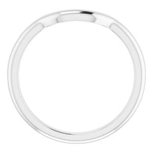 Load image into Gallery viewer, Sterling Silver Band for 7 mm Asscher Ring
