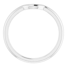Load image into Gallery viewer, Sterling Silver Band for 7x3.5 mm Marquise Ring
