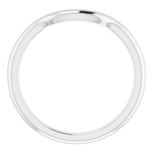 Load image into Gallery viewer, Sterling Silver Band for 8 mm Cushion Ring

