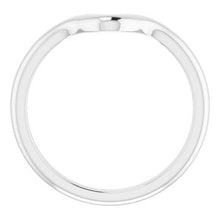Load image into Gallery viewer, Sterling Silver Band for 10x7 mm Pear Ring
