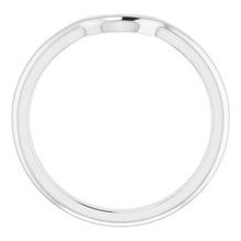 Load image into Gallery viewer, Sterling Silver Band for 6x4 mm Oval Ring
