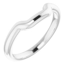 Load image into Gallery viewer, Sterling Silver Band for 7 mm Square Ring
