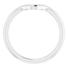 Load image into Gallery viewer, Sterling Silver Band for 9x6 mm Pear Ring
