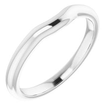 Load image into Gallery viewer, Sterling Silver Band for 4 mm Square Ring
