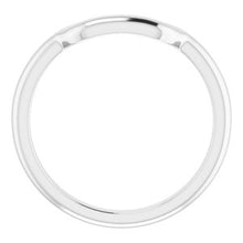 Load image into Gallery viewer, Sterling Silver Band for 8 mm Square Ring

