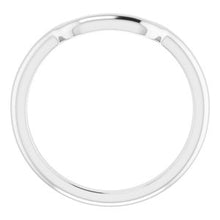 Load image into Gallery viewer, Sterling Silver Band for 7.5 mm Square Ring
