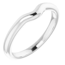 Load image into Gallery viewer, Sterling Silver Band for 5x5 mm Heart Ring
