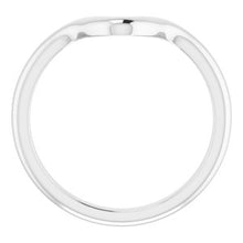 Load image into Gallery viewer, Sterling Silver Band for 12x8 mm Pear Ring
