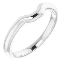 Load image into Gallery viewer, Sterling Silver Band for 6x4 mm Emerald Ring
