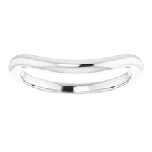 Charger l'image dans la galerie, Sterling Silver Band for 9 x 7 mm Oval Ring
