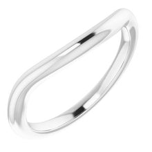 Load image into Gallery viewer, Sterling Silver Band for 8 mm Round Ring
