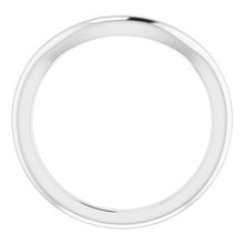 Charger l'image dans la galerie, Sterling Silver Band for 8 x 6 mm Oval Ring
