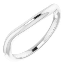 Load image into Gallery viewer, Sterling Silver Band for 7.4 mm Round Ring
