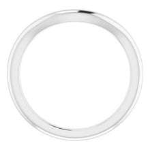 Charger l'image dans la galerie, Sterling Silver Band for 6 x 6 mm Square Ring
