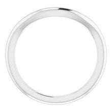 Charger l'image dans la galerie, Sterling Silver Band for 9 x 7 mm Oval Ring
