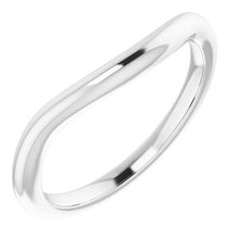 Load image into Gallery viewer, Sterling Silver Band for 5.5 x 5.5 mm Square Ring
