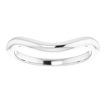 Load image into Gallery viewer, Sterling Silver Band for 7 x 7 mm Square Ring
