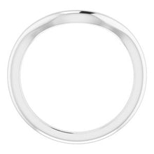 Charger l'image dans la galerie, Sterling Silver Band for 7.5 x 7.5 mm Square Ring

