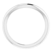 Load image into Gallery viewer, Sterling Silver Band for 10 x 8 mm Oval Ring
