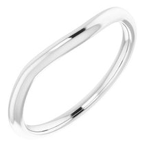 Charger l'image dans la galerie, Sterling Silver Band for 8 mm Round Ring
