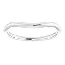 Charger l'image dans la galerie, Sterling Silver Band for 9x7 mm Oval Ring
