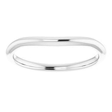 Charger l'image dans la galerie, Sterling Silver Band for 6 mm Cushion Ring

