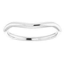 Charger l'image dans la galerie, Sterling Silver Band for 9 mm Cushion Ring

