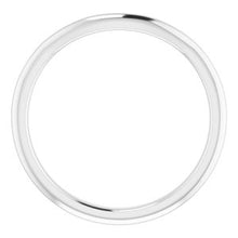 Charger l'image dans la galerie, Sterling Silver Band for 7 mm Cushion Ring

