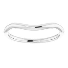 Charger l'image dans la galerie, Sterling Silver Band for 8x6 mm Emerald Ring
