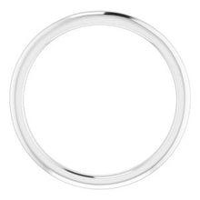 Charger l'image dans la galerie, Sterling Silver Band for 5.2 mm Round Ring
