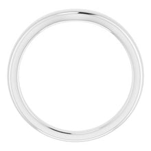 Charger l'image dans la galerie, Sterling Silver Band for 5.8 mm Round Ring
