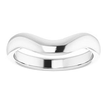 Charger l'image dans la galerie, Sterling Silver Band for 9.4 mm Round Ring
