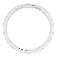Charger l'image dans la galerie, Sterling Silver Band for 7 mm Cushion Ring
