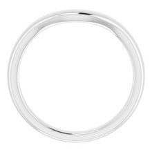 Charger l'image dans la galerie, Sterling Silver Band for 8.2 mm Round Ring
