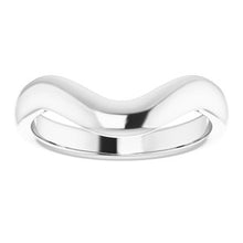 Charger l'image dans la galerie, Sterling Silver Band for 11x9 mm Oval Ring
