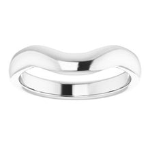 Charger l'image dans la galerie, Sterling Silver Band for 8 mm Cushion Ring
