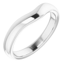 Charger l'image dans la galerie, Sterling Silver Band for 6 mm Round Ring
