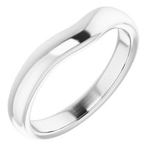 Charger l'image dans la galerie, Sterling Silver Band for 5.5 mm Round Ring
