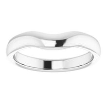 Charger l'image dans la galerie, Sterling Silver Band for 6 mm Cushion Ring
