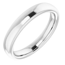 Charger l'image dans la galerie, Sterling Silver Band for 9.4 mm Round Ring
