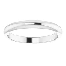 Charger l'image dans la galerie, Sterling Silver Band for 10 x 8 mm Oval Ring
