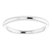 Charger l'image dans la galerie, Sterling Silver Band for 5.2 mm Round Ring
