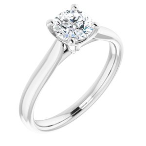 Lab-Grown Diamond Solitaire Engagement Ring  