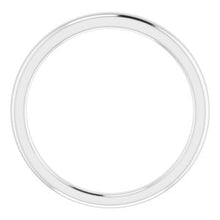 Load image into Gallery viewer, Sterling Silver Band for 10 mm Cushion Ring
