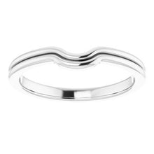 Charger l'image dans la galerie, Sterling Silver Band for 6 mm Round Ring
