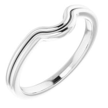 Load image into Gallery viewer, Sterling Silver Band for 9x7 mm Oval Ring
