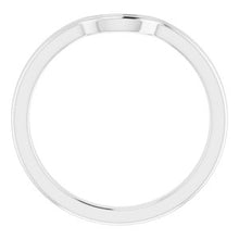 Charger l'image dans la galerie, Sterling Silver Band for 7 mm Cushion Ring
