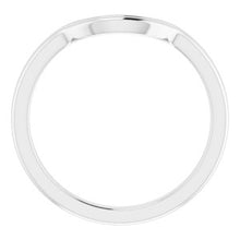 Charger l'image dans la galerie, Sterling Silver Band for 15 mm Cushion Ring
