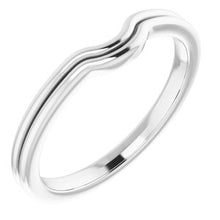 Charger l'image dans la galerie, Sterling Silver Band for 5.8 mm Round Ring
