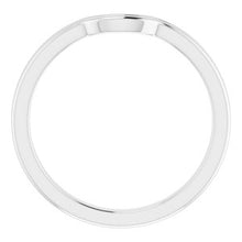 Charger l'image dans la galerie, Sterling Silver Band for 5 mm Asscher Ring
